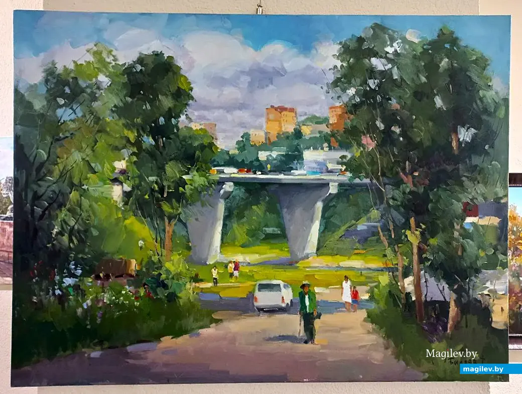 27.06.2025, Могилев. Торжественное открытие выставки работ участников пленэра «Могилев на холстах российских художников».