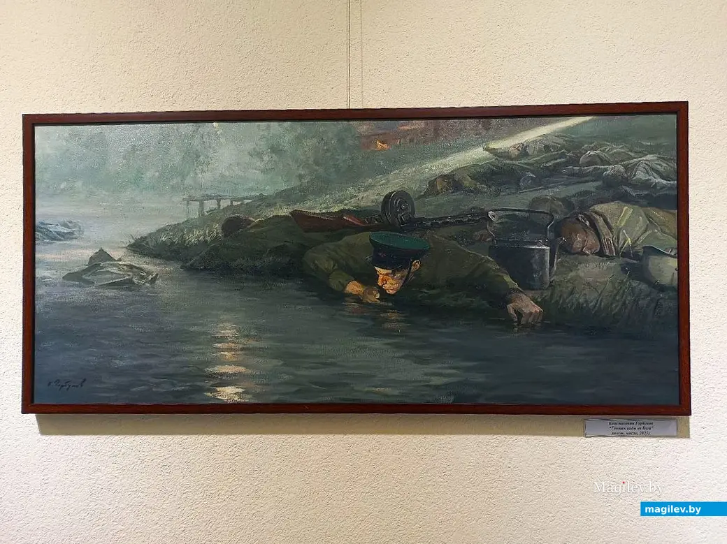 27.06.2025, Могилев. Торжественное открытие выставки работ участников пленэра «Могилев на холстах российских художников».