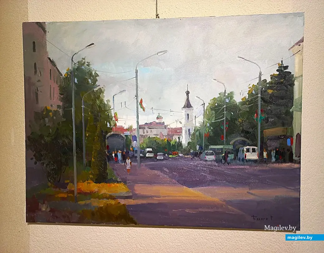 27.06.2025, Могилев. Торжественное открытие выставки работ участников пленэра «Могилев на холстах российских художников».