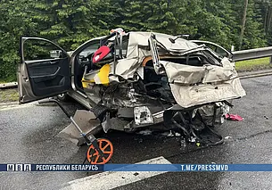 Смертельное ДТП в Минском районе: погибли четверо россиян, среди них двое детей