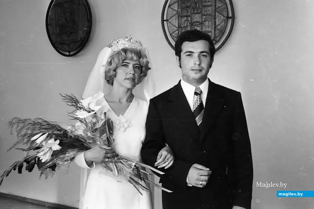 28. 06,1975, Могилев, СССР. Свадьба Яши и Инны.