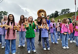 «Львиный» забег и не только! В Могилевском парке Подниколье отмечают День города