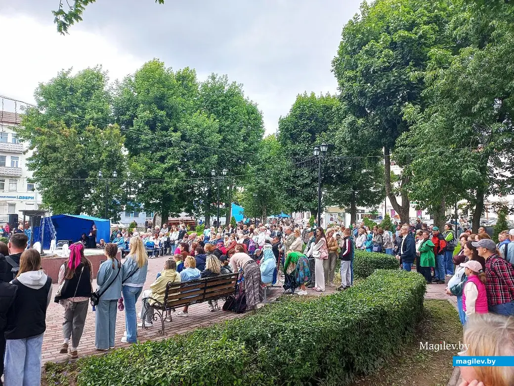 28.06.2025, Могилев, Театральный сквер. Душевный концерт Могилевской городской капеллы.