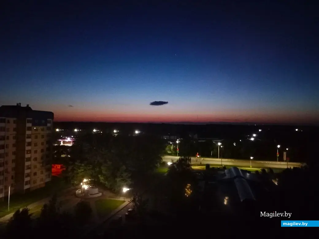 Июнь 2025 года, Могилев. Не всегда облака – белокурые лошадки.