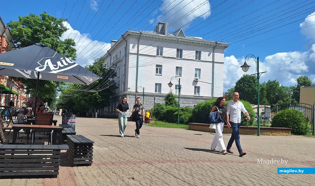 Лето 2025 г. Могилев, ул. Ленинская.