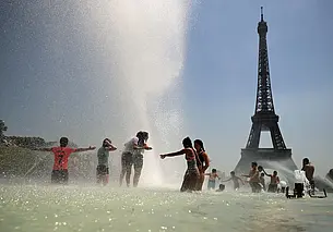 Европу накрыла аномальная жара