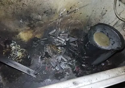 В Могилеве в общежитии на Пушкинском проспекте горела комната