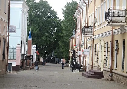 Реконструкция улицы Ленинской в Могилеве