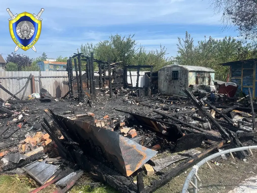 В Минской области по пожаре погибли бабушка и ее внучка. Фото: СК РБ