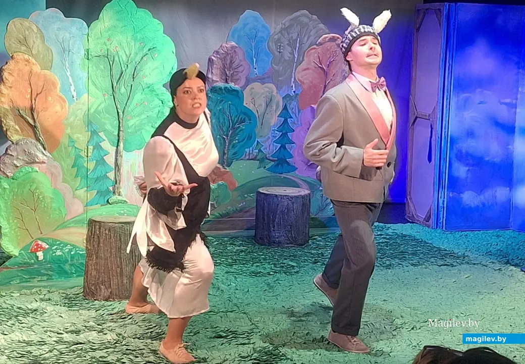 Июль 2025 г. Могилев, драмтеатр. Премьера детского спектакля «Считаю до пяти…».