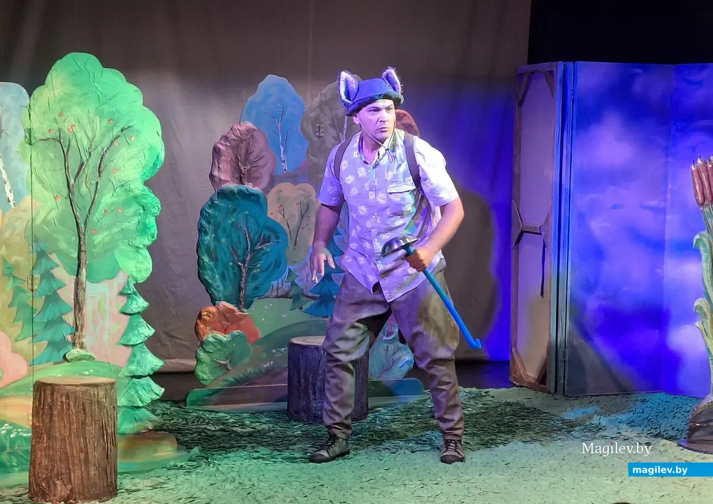 Июль 2025 г. Могилев, драмтеатр. Премьера детского спектакля «Считаю до пяти…».