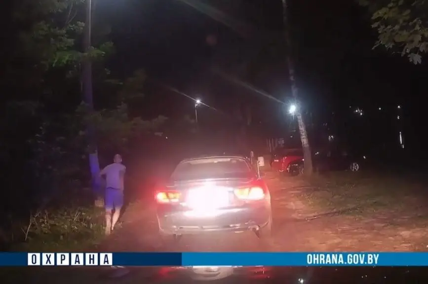 Стоп-кадр видео из телеграм-канала Департамента охраны.