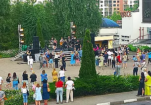 В Могилеве мотопробег встречали тепло и радушно