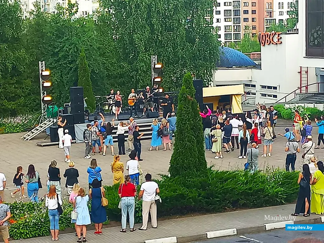 15.07.2025, Могилев. Концертная программа по случаю встречи участников мотопробега Брест – Выборг.