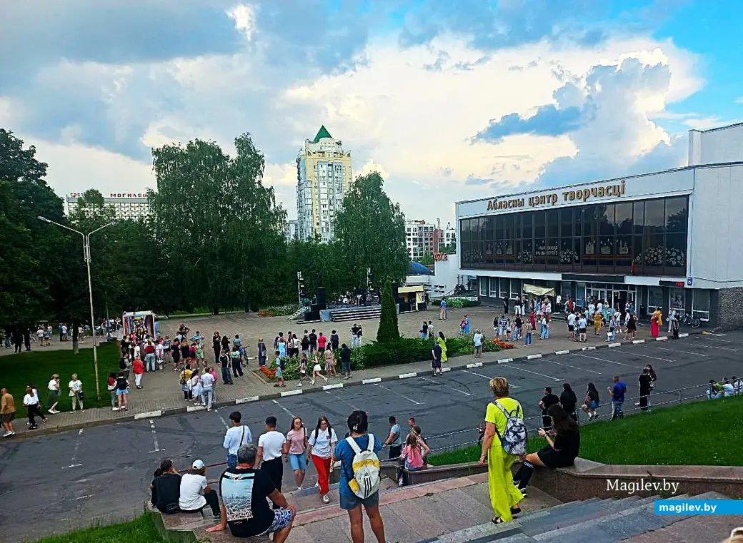 15.07.2025, Могилев. Концертная программа по случаю встречи участников мотопробега Брест – Выборг.