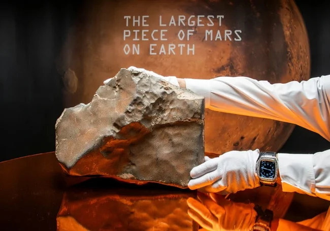 Самый большой кусок Марса на Земле продали на аукционе за более чем 5 млн. долларов