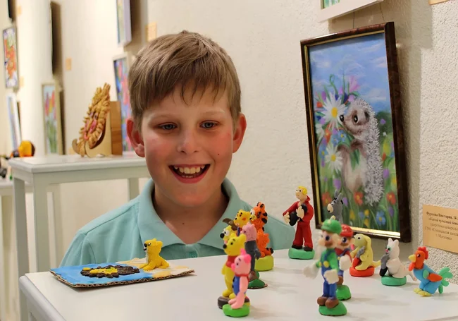 Вход свободный: выставка детских работ в Выставочном зале Могилева до 3 августа