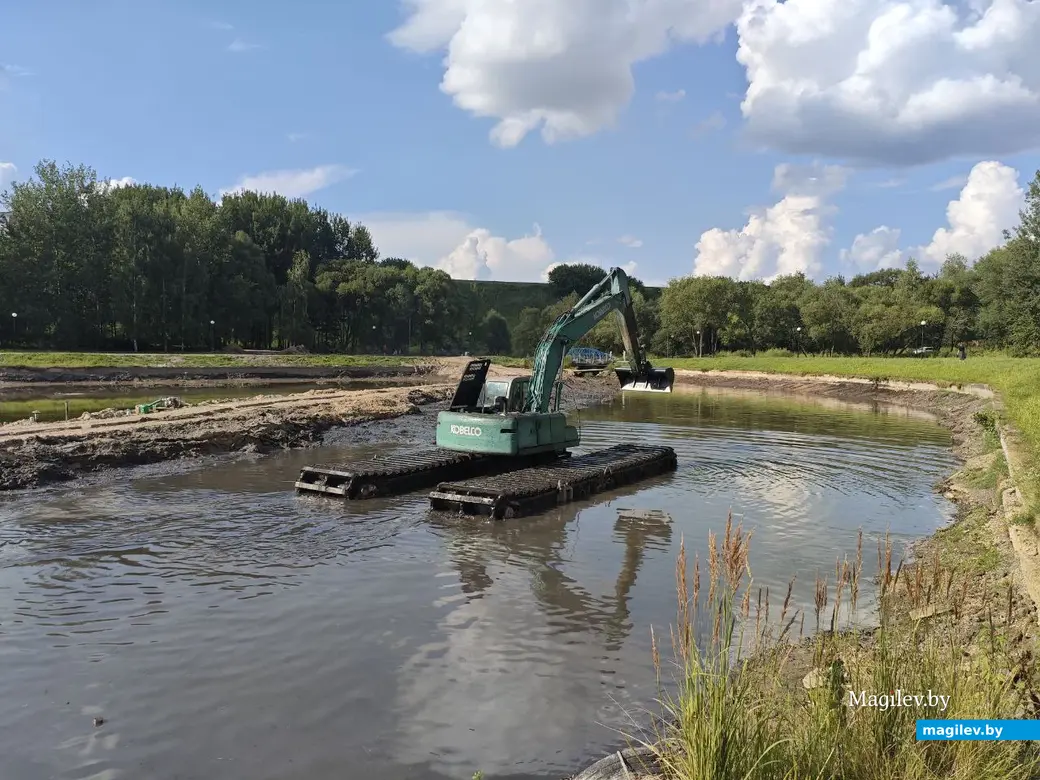 16 июля 2025 года. Могилев. Проспект Мира. Река Дубровенка.