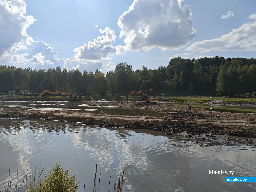 16 июля 2025 года. Могилев. Проспект Мира. Река Дубровенка.