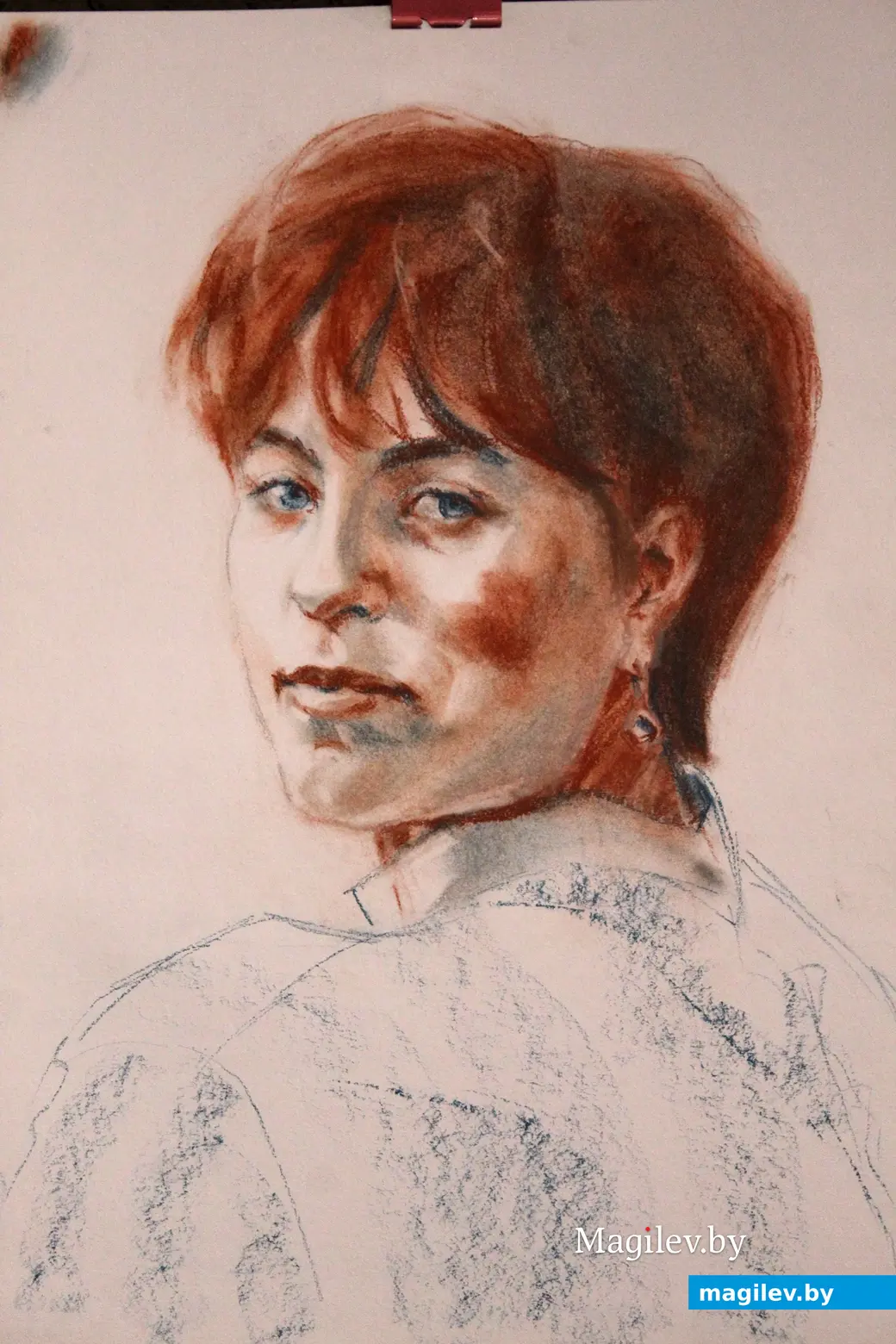 16 июля 2025 года. Могилев. Арт-центр. у Молчановых» на Дубровенке. Графика и рисунка Валерии Антонихиной.