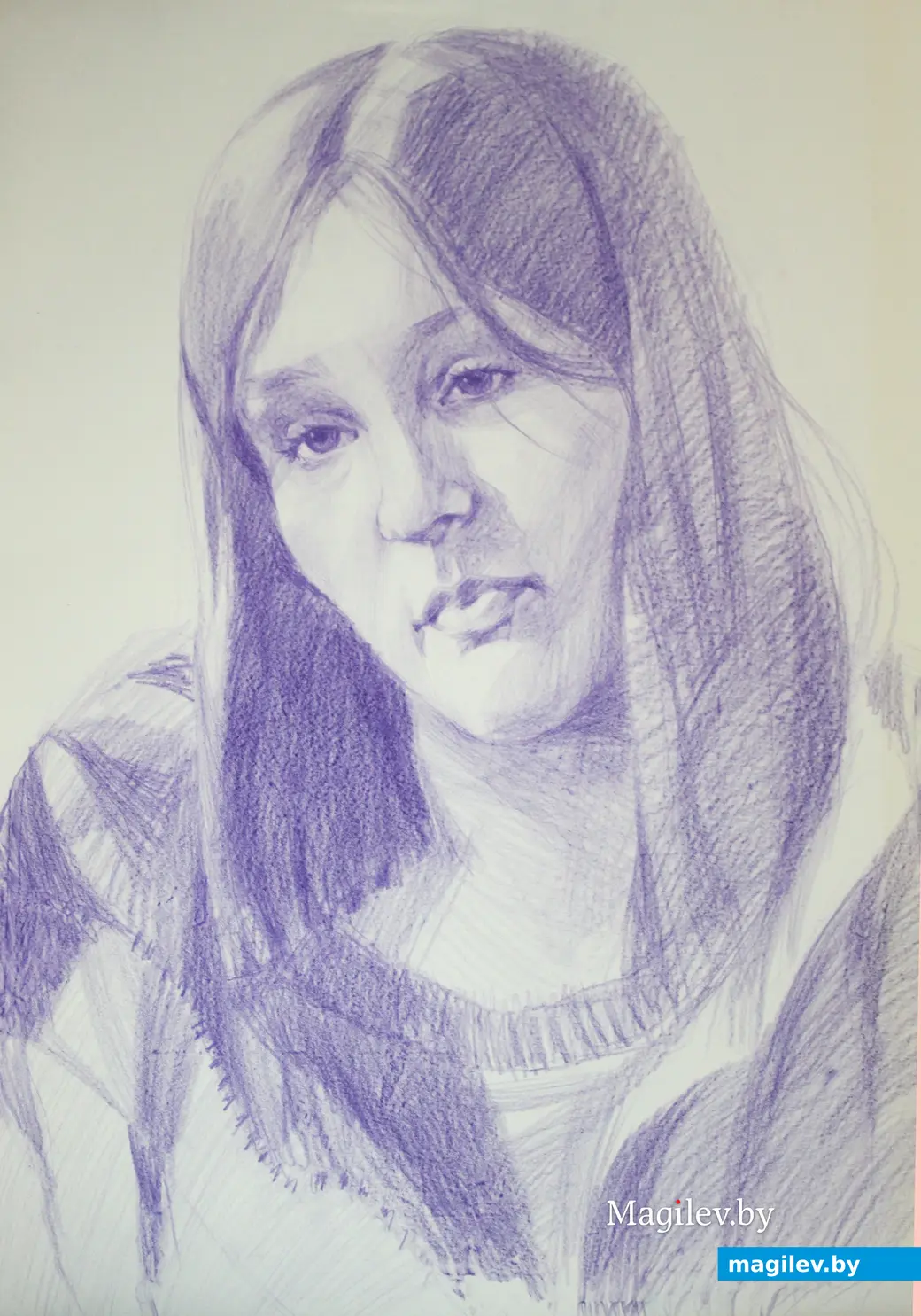 16 июля 2025 года. Могилев. Арт-центр. у Молчановых» на Дубровенке. Графика и рисунка Валерии Антонихиной.