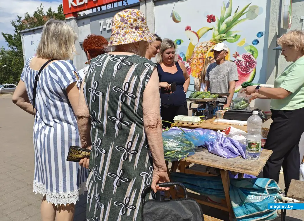 16 июля 2025 года. Могилев. Рынок по улице Островского.