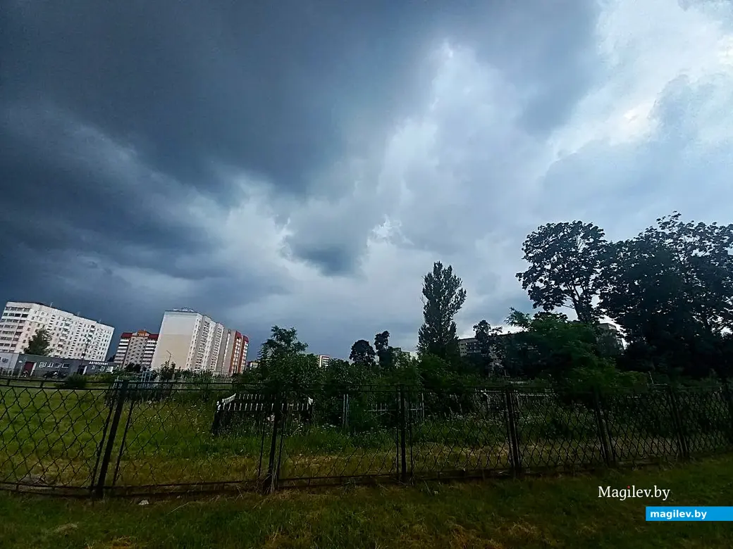 Июль 2025 года, Могилев. Окрестности бульвара Непокоренных со стороны улицы Гагарина..