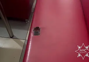 В Гродно у посетителя кафе загорелся телефон