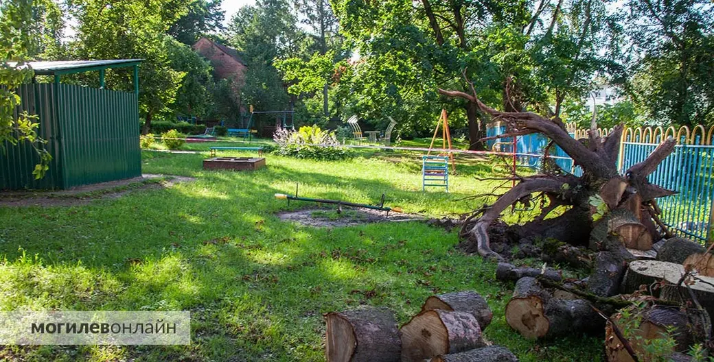 24.07.2025 г. Могилев., центр. На этом месте будут строить общежитие для лицеистов.