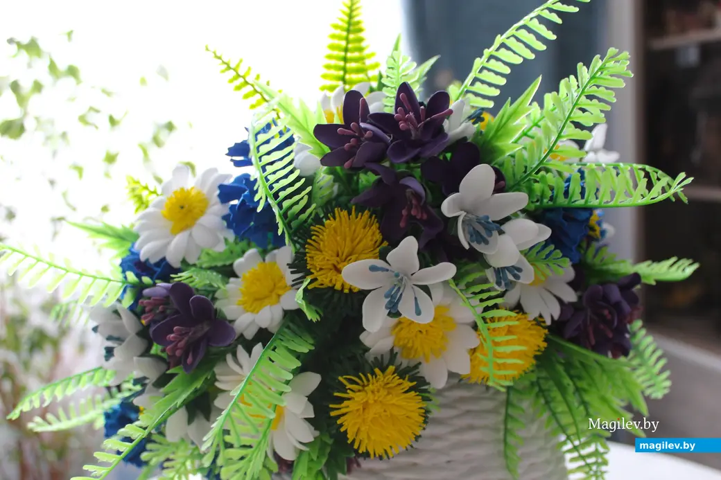 Купальский венок. Работа Валентины Кокоренко.