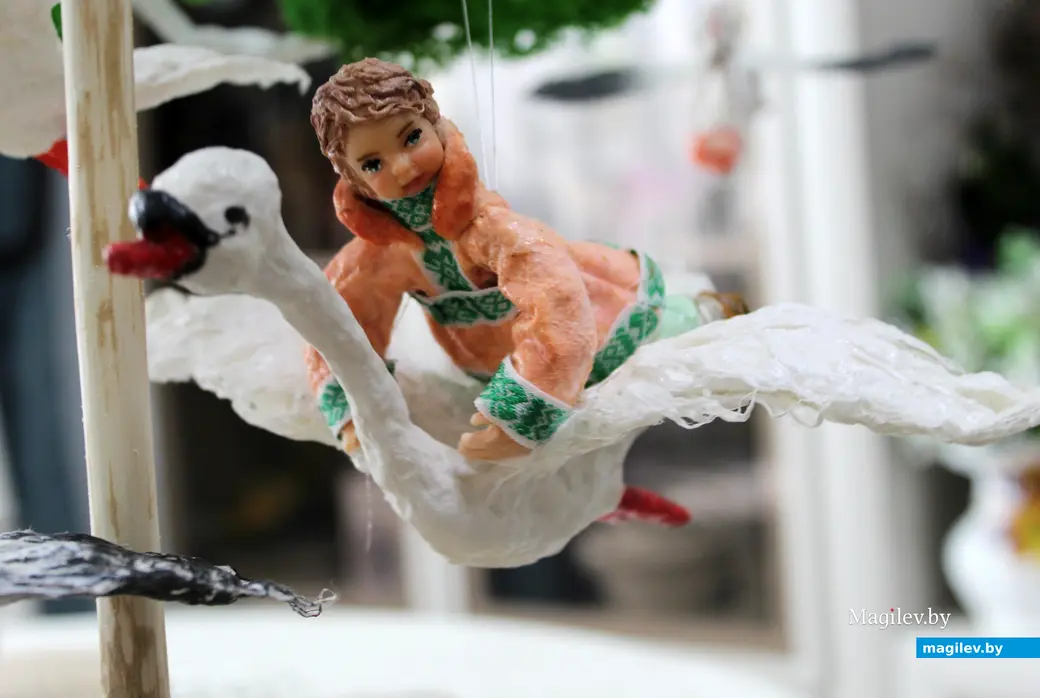 Ватные игрушки. Работа Валентины Кокоренко.