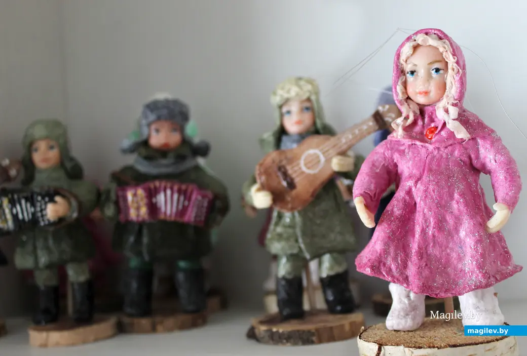 Ватные игрушки. Работы Валентины Кокоренко.