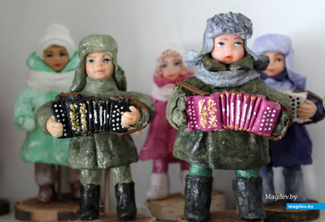 Ватные игрушки. Работы Валентины Кокоренко.