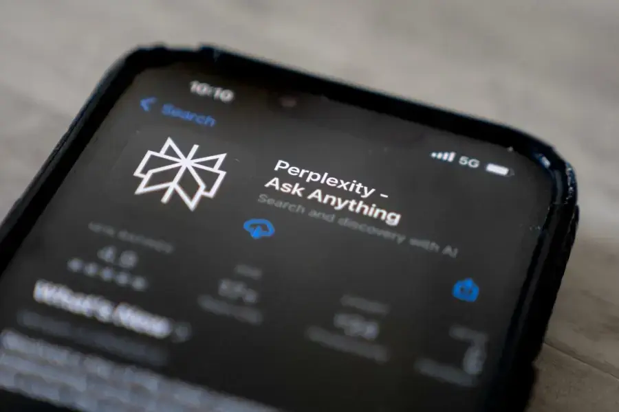 Perplexity представила собственный браузер с искусственным интеллектом. Фото: Bloomberg.