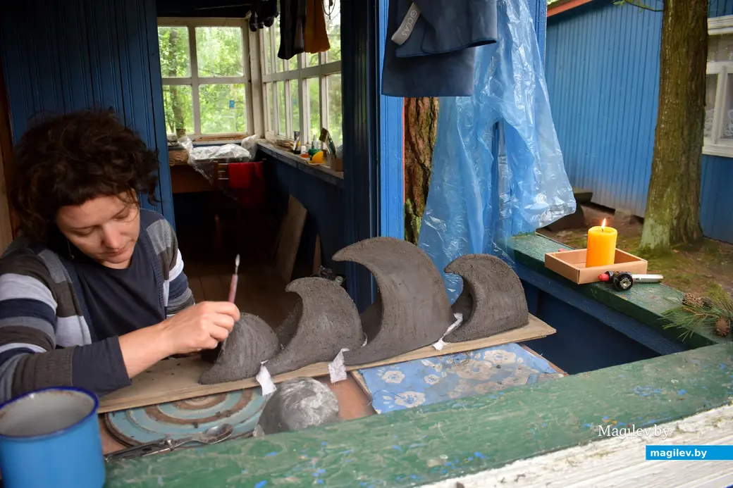 XIX международный пленэр керамистов «Арт-Жыжаль» . 20.07.2025. Ольга Валова (Черняховск)