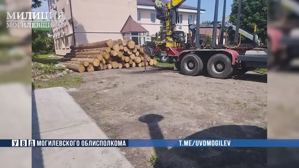 Фото: скан видео УВД Могоблисполкома