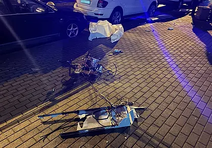 Над Минском ночью сбили неопознанный беспилотник