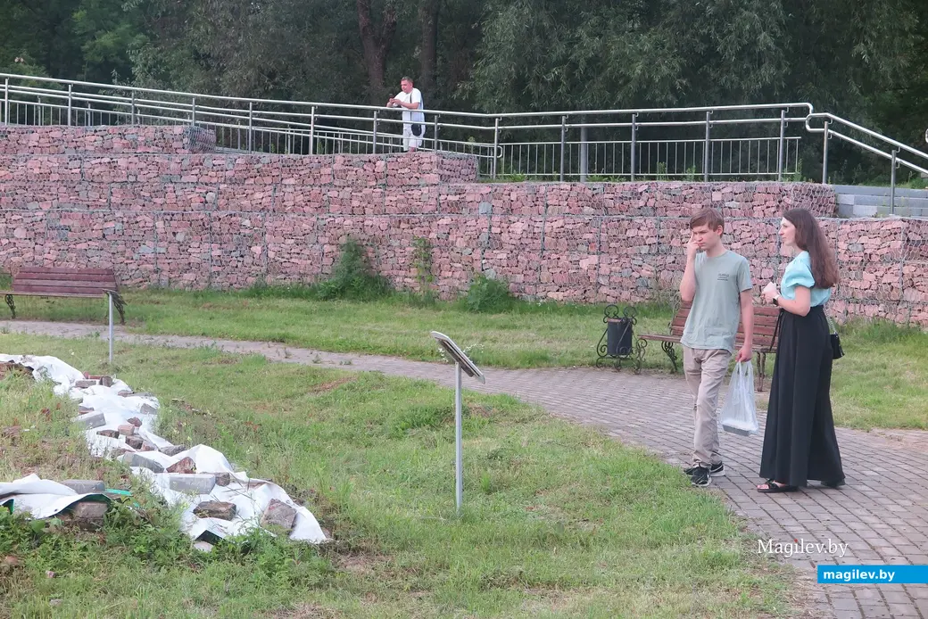 29.07.2025 г. Могилев, набережная Днепра., территория Троицкой церкви.