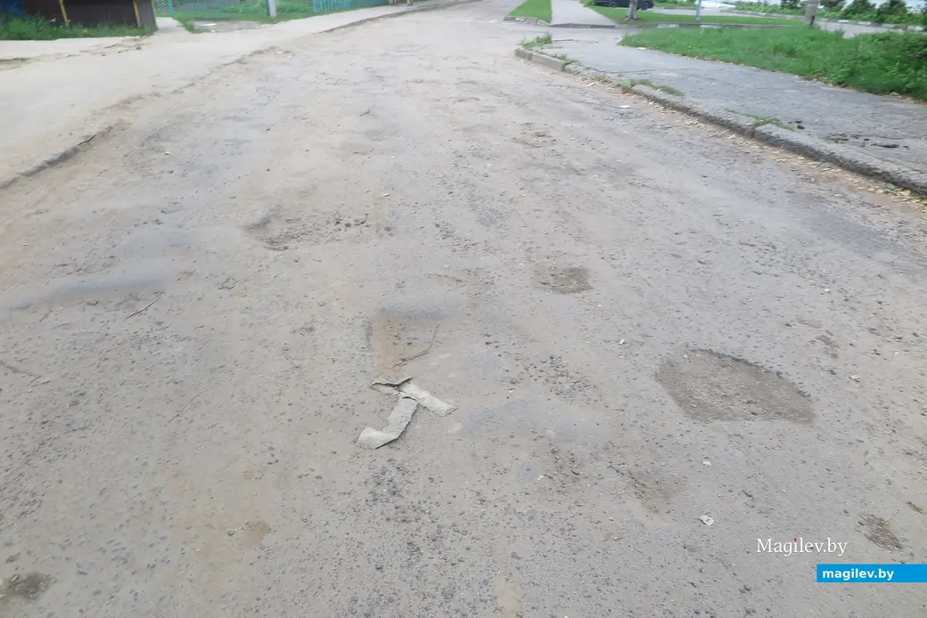 30.07.2025 г. Могилев, дороги рядом с поликлиникой № 10.