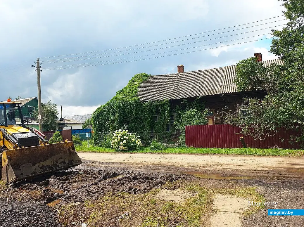 Июль 2025 года, Могилев, район улицы 1-й Железнодорожной.