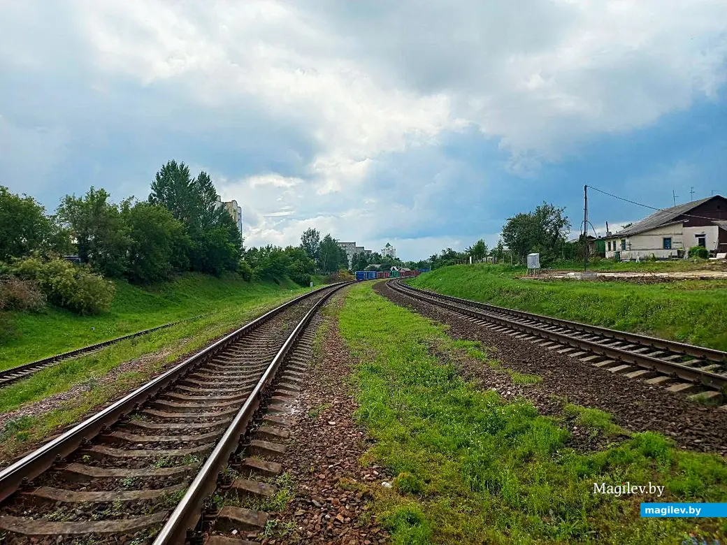 Июль 2025 года, Могилев, район улицы 1-й Железнодорожной.