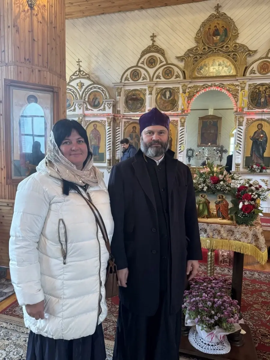 Отец Виктор и матушка Мария