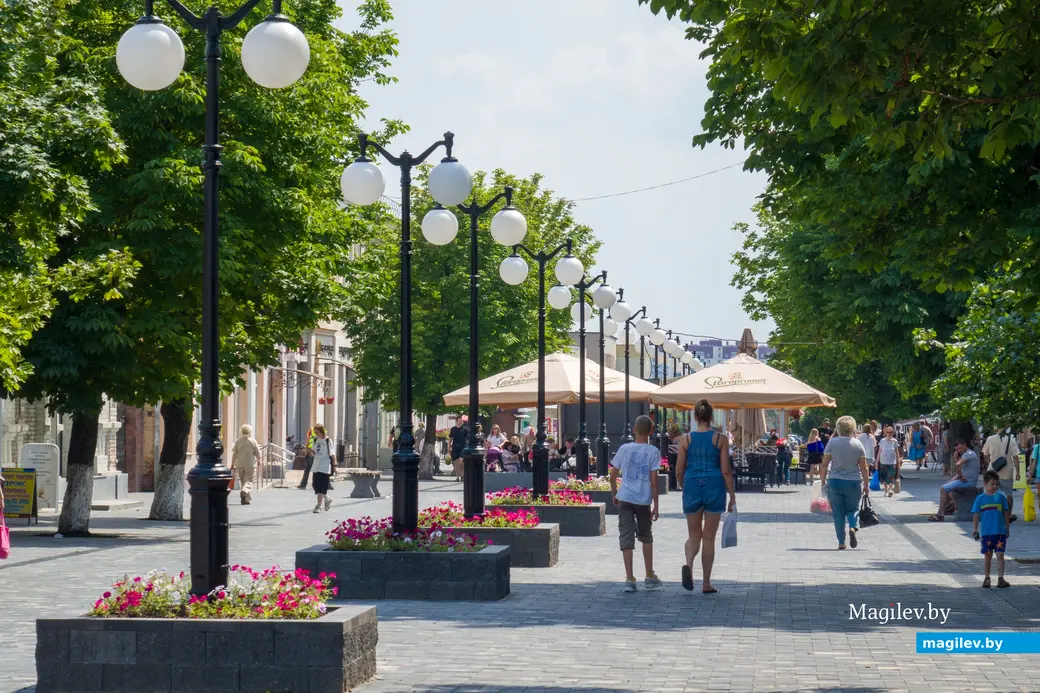 Бобруйск, улица Социалистическая. Фото из архива редакции.