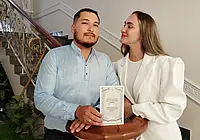 «Теперь он полноценный белорус, который умеет ухаживать по-туркменски». Свадебная пара недели