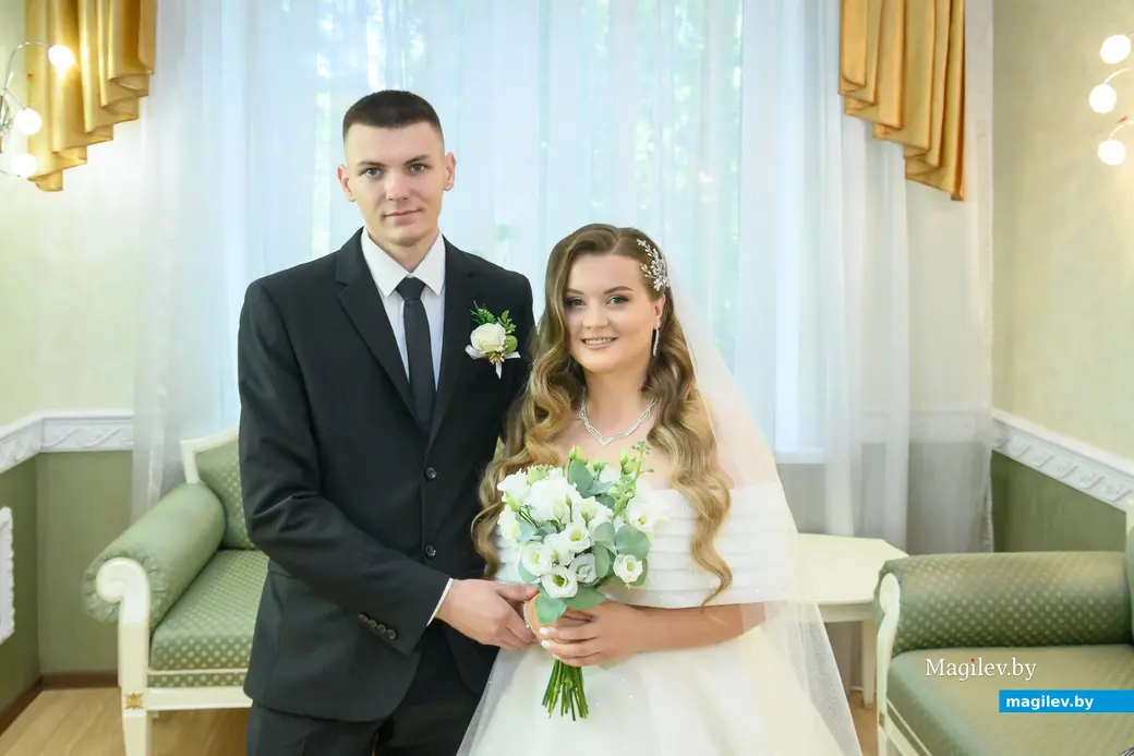 01.08.2025. Отдел ЗАГС Бобруйского горисполкома. Свадьба Даниила и Ульяны Бердниковичей. Фото: Александр ЧУГУЕВ.