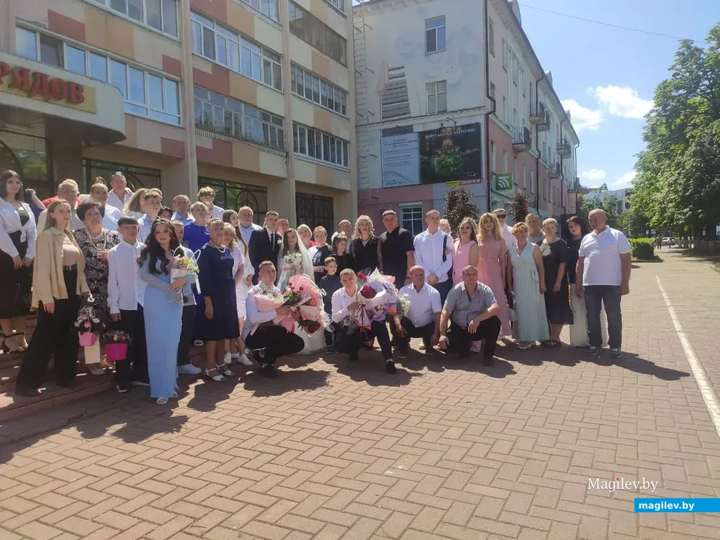 1..08.2025. Отдел ЗАГС Бобруйского горисполкома. Свадьба Даниила и Ульяны Бердниковичей. Фото: Ирина РЯБОВА.