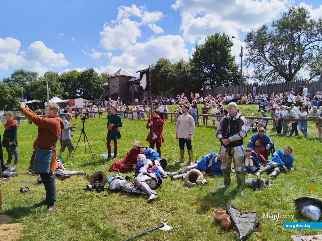 Мстиславль, 2 августа 2025 года. Фестиваль средневековой культуры – «Рыцарский фест. Мстиславль-2025».