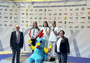 Белоруски взяли золото и бронзу чемпионата Европы-U21 в стрельбе из пистолета