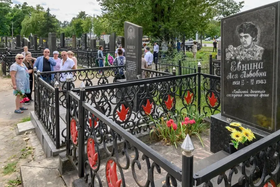 05.08.2025. Минская, 106. Открытие обновленных памятников на месте братских могил евреев, погибших в период немецкой оккупации.