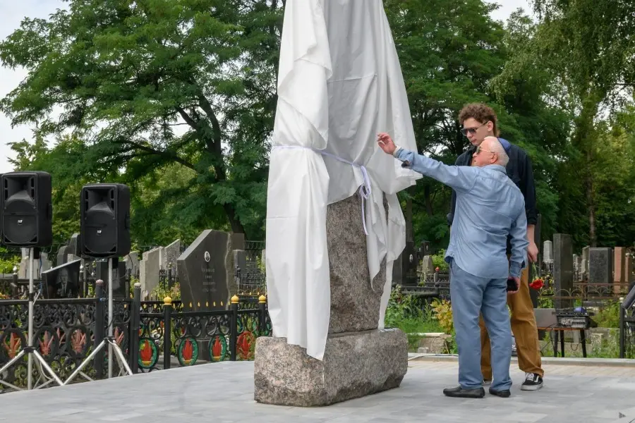 05.08.2025. Минская, 106. Открытие обновленных памятников на месте братских могил евреев, погибших в период немецкой оккупации.